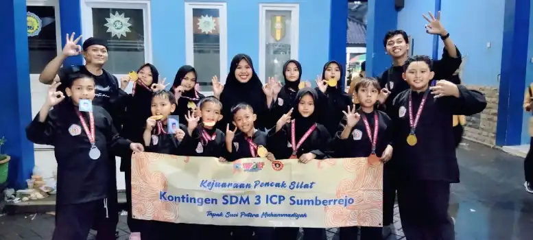 Atlet SDM 3 ICP Sumberejo Borong 14 Medali di Kejuaraan Pencak Silat Raja Airlangga