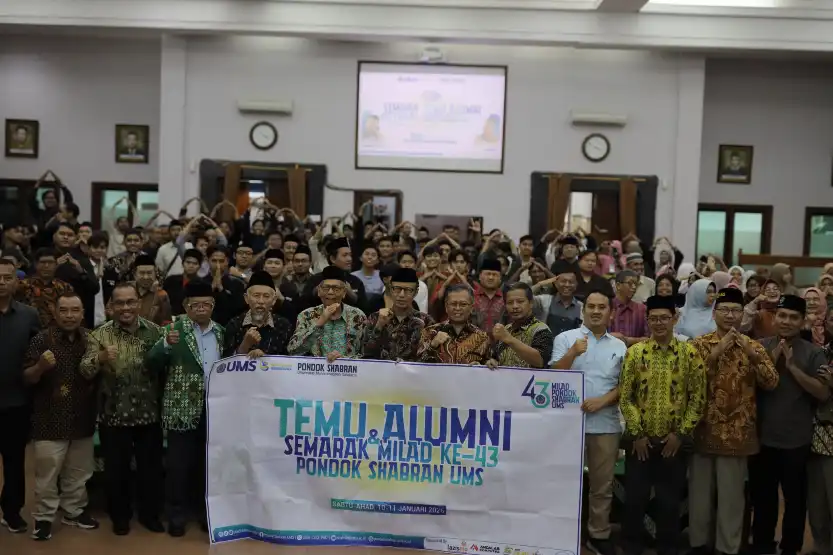 Temu Alumni dan Milad ke-43 Pondok Shabran UMS Teguhkan Peran Kader di Pelosok Negeri