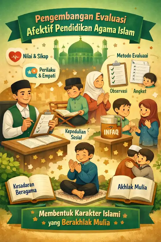 Menilai Hati, Menumbuhkan Akhlak: Pengembangan Evaluasi Afektif Pendidikan Agama Islam