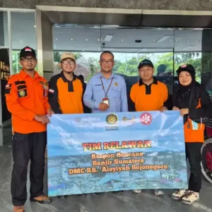 Bawa Obat dan Harapan, Tim Relawan DMC RS Aisyiyah Bojonegoro Bergerak ke Aceh Tamiang