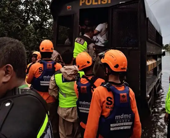 25 Desa Terendam Banjir, MDMC Kudus Kirimkan Relawan Bantu Warga Terdampak