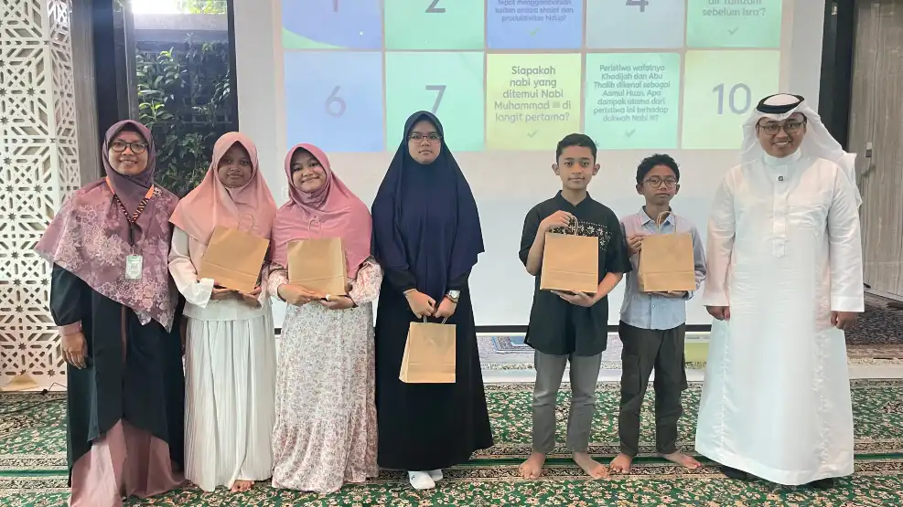 Kegiatan Kuis Interaktif Isra’ Mi’raj di Spemdalas Berlangsung Meriah