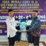 SMP Muhammadiyah 5 Surabaya Peringati Isra’ Mi’raj
