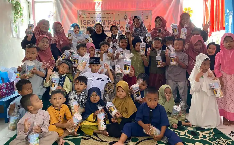 Serunya Kajian Isra’ Mi’raj di PAUD Aisyiyah Turi: Anak-anak Belajar Kota Nabi