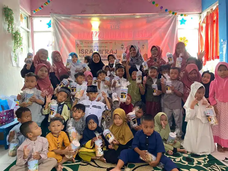 PAUD Aisyiyah Cabang 1 Turi Gelar Kajian Islami Peringati Isra’ Mi’raj Nabi Muhammad SAW