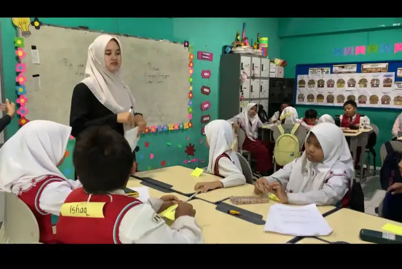 Manfaatkan Ruang Sempit lewat Hidroponik, STEM Kelas IV SD Mumtaz