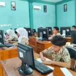 Keseruan Kegiatan TO TKA Spemutu Gresik Hari Pertama
