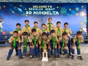 Laga Sengit dan Penuh Semangat, Tim Futsal SD Muhdelta Berhasil Raih Juara 3