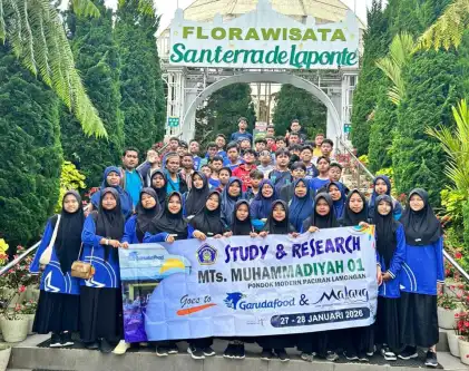 Adakan Study and Research, MadtsaMutu Paciran Kunjungi Santerra Delaponte