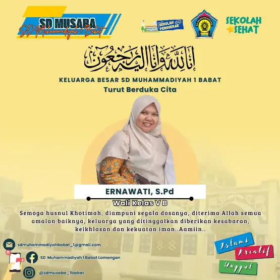 Setahun Kepergian Bu Ernawati, Senyum Pagi Dirindukan