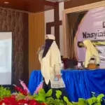 Ketua PDNA Lamongan Paparkan Peran Manusia dalam Islam pada DANA II Wilker V