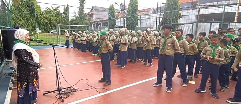Qabilah SD Musix Ikuti Perkemahan Pandu Ceria di Kampus 2 Gedung Gen Q Center