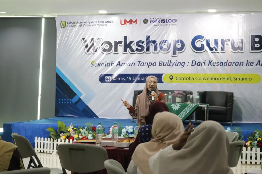 Gelar Workshop Guru BK, Smamio Gaungkan Sekolah Aman Tanpa Bullying