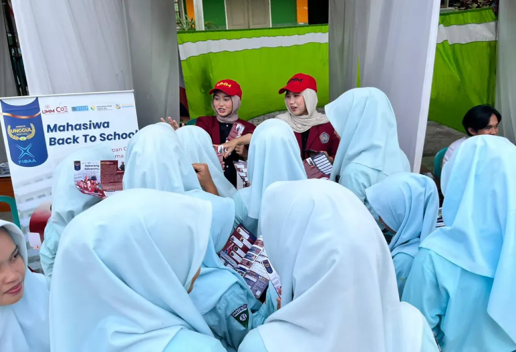 Sosiologi UMM Ikut Edufair MAN 2 Blitar, Ajak Siswa Hindari FOMO Kampus