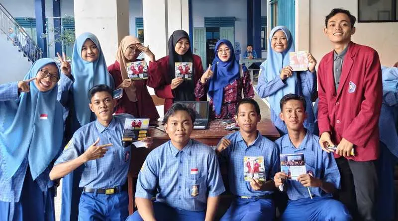 Menebar Jejak Ilmu, STITM Paciran Ramaikan Expo SMAM 9 Brondong
