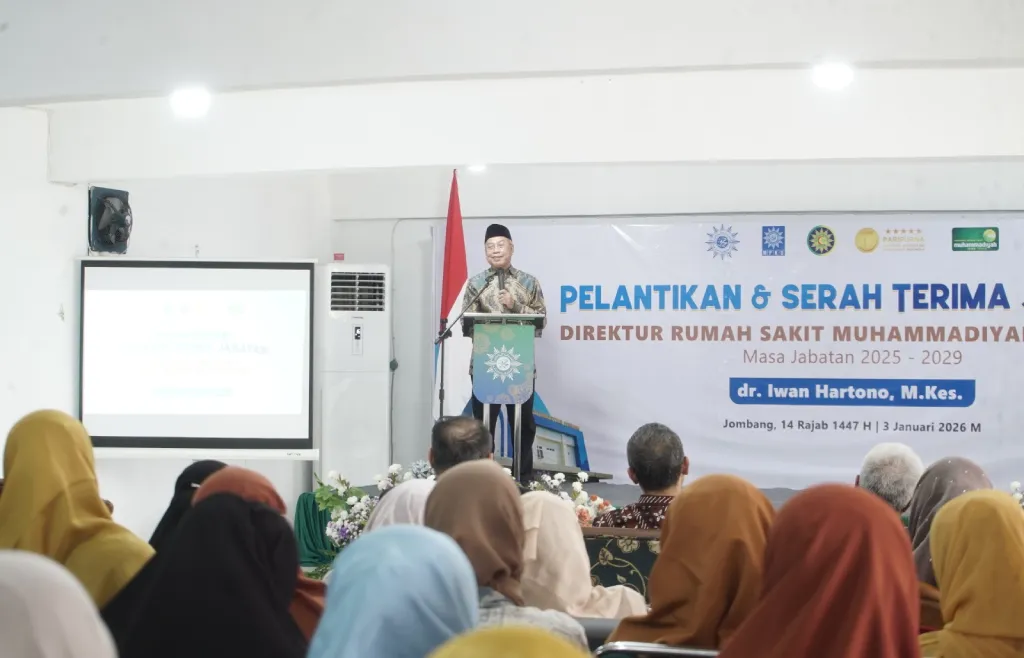 Ketua PWM Jatim Instruksikan Direktur Baru Bawa RS Muhammadiyah Jombang Jadi Pusat Layanan Kesehatan Unggulan