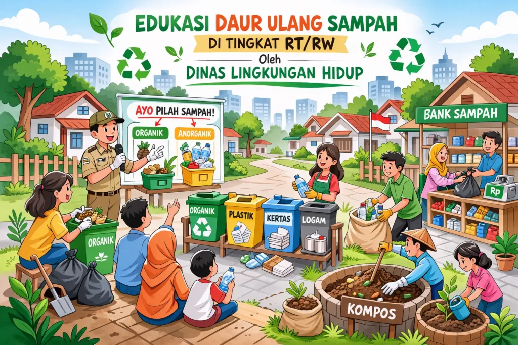 Pentingnya Edukasi Daur Ulang Sampah untuk Lingkungan Bersih dan Berkelanjutan