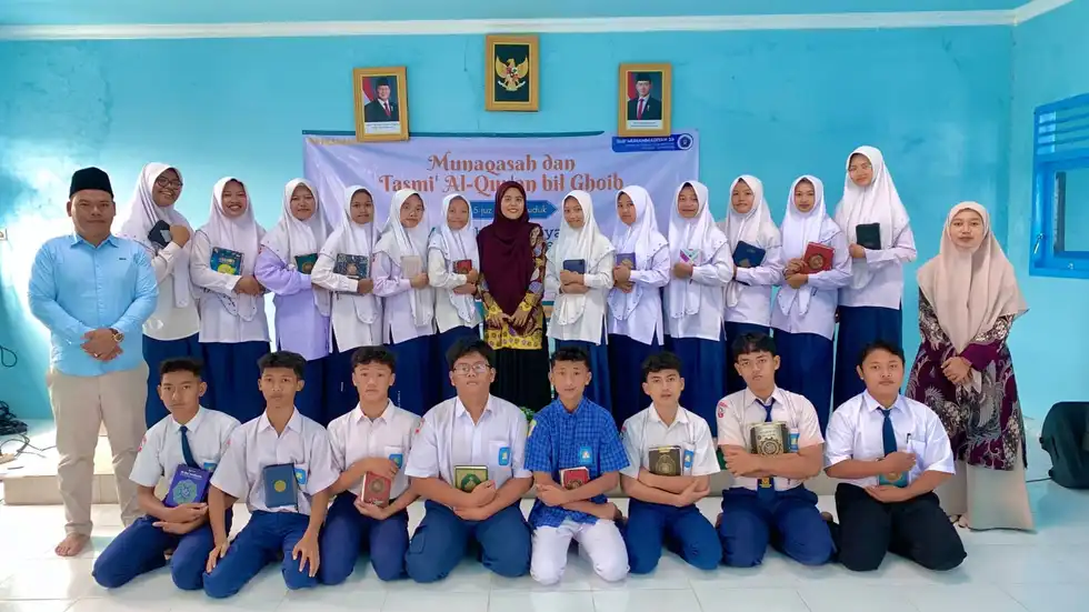 20 Siswa Kelas Tahfidz SMP Mudama Ikuti Munaqosah dan Tasmi’ Al-Qur’an
