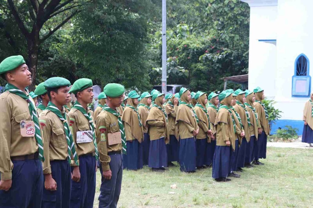 Belajar Memimpin di Alam Terbuka, Cerita Hari Pertama LKP Outdoor Hizbul Wathan Al Mizan 2026