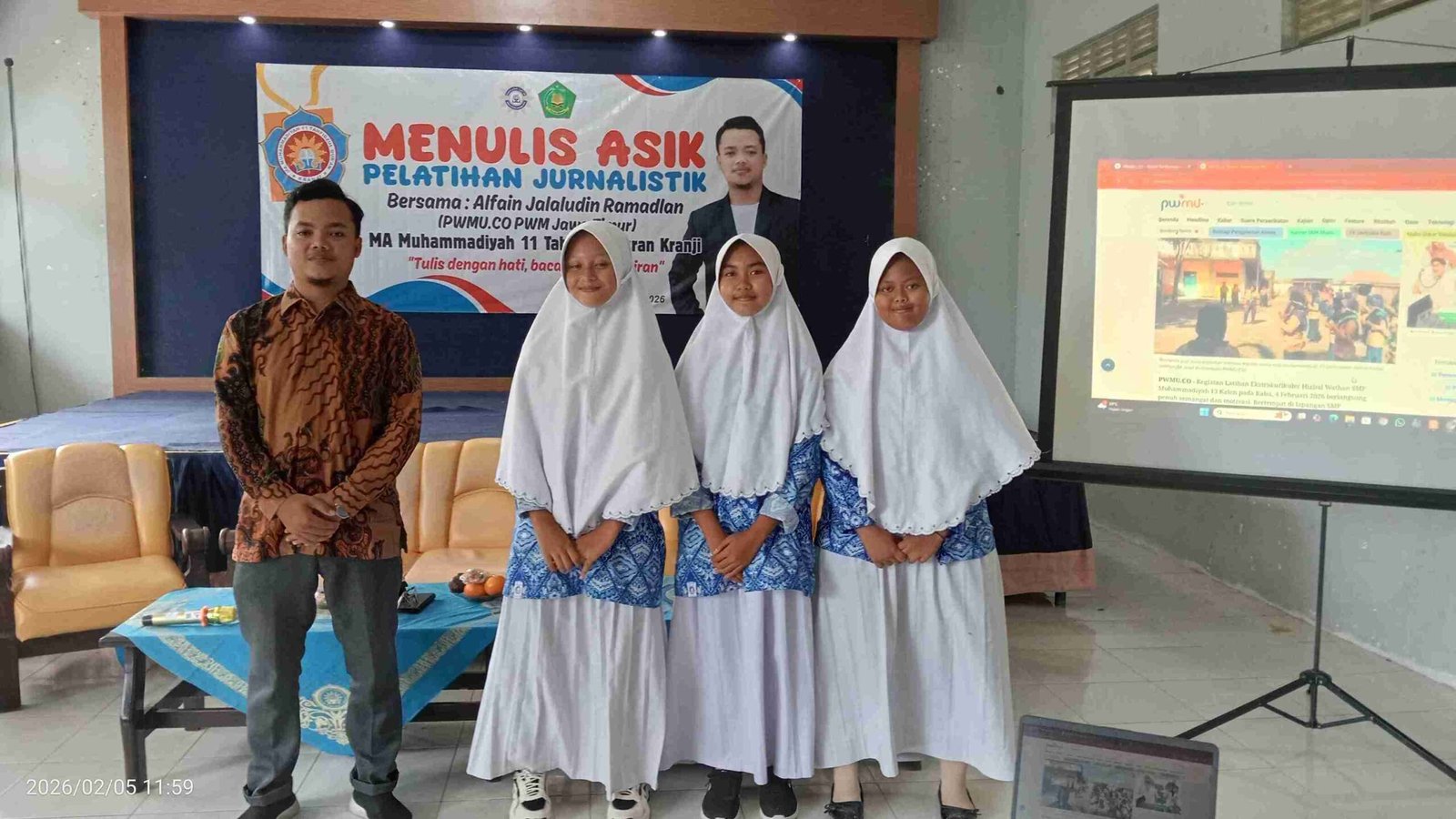 Inilah Peserta Termuda di Pelatihan Jurnalistik MAMTAQ Kranji