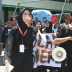 Simulasi Aksi DAD Ekosentris, Kader IMM Soroti Isu Komersialisasi Pendidikan