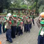 Semangat Pagi di Taman Flora, Siswa Kelas 1 Mudipat Ikuti HW Challenge