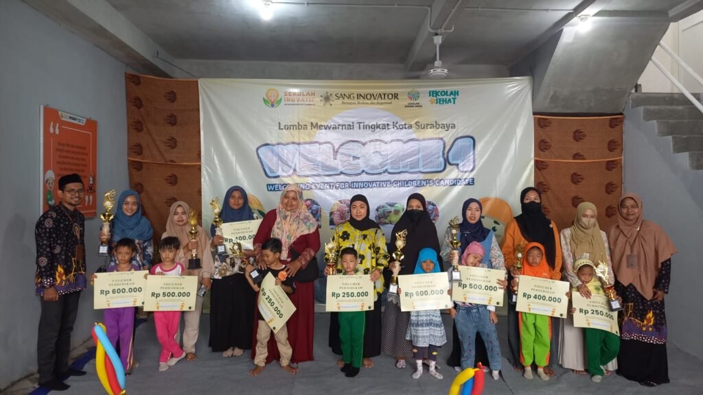 Tumbuhkan Kreatifitas Anak, Sekolah Inovatif Sukses Gelar Welcome 4, Berikut Daftar Juaranya