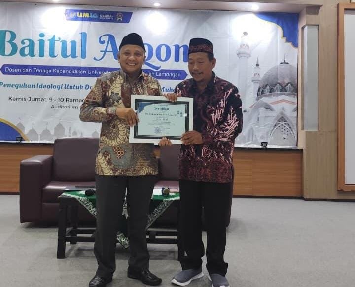 Penguatan MKCH di Baitul Arqom UMLA, DR Pradana Boy ZTF Tegaskan Arah Ideologis Kader