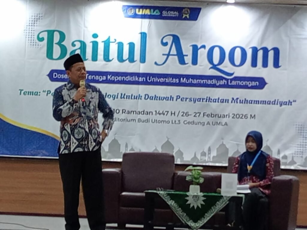Teguhkan Integritas dan Pengabdian, Ketua PDM Lamongan Tekankan Profesionalisme Dakwah di Baitul Arqom UMLA