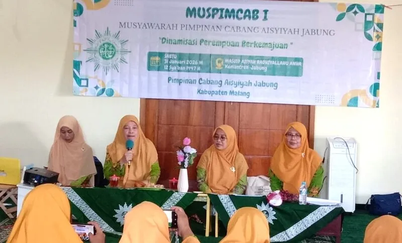 PCA Jabung Gelar Muspimcab I, Tanamkan Tujuh Karakter Risalah Perempuan Berkemajuan