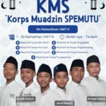 6 Muazin Muda Spemutu Gresik Siap Isi Tujuh Masjid Lewat Safari Ramadan KMS