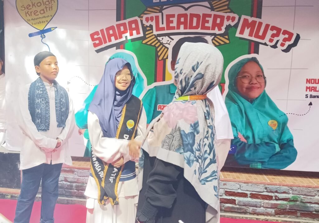 Ketua IPM Kids Sekolah Kreatif Baratajaya dan Pembelajaran yang Teguhkan Spirit Leader in Me