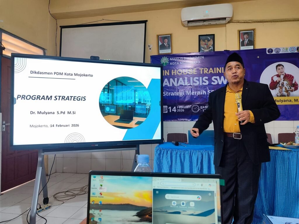 Dikdasmen Kota Mojokerto Gelar In House Training “Sukses SPMB Naik 200 Persen”