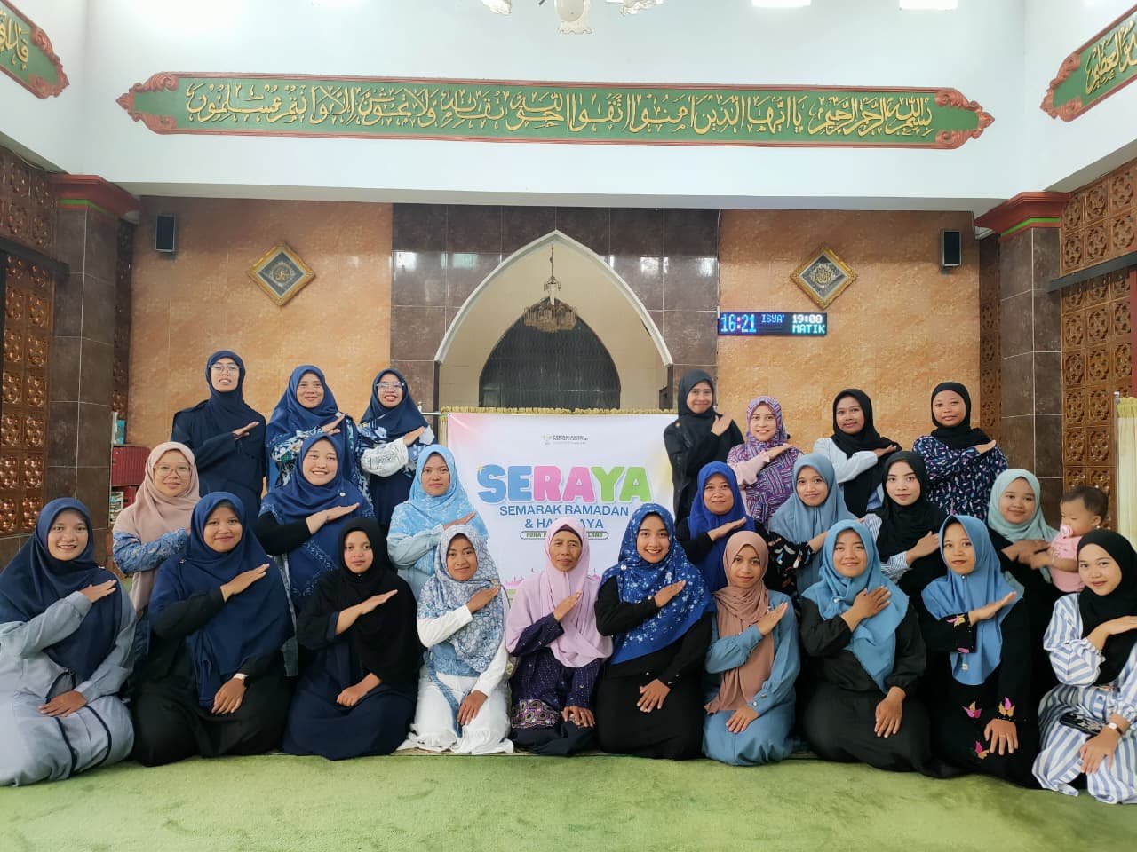 Menengok Pelatihan Sholat Tarjih Muhammadiyah dalam Rangkaian SERAYA di Tajinan