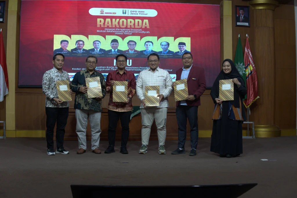 DPD IMM Jatim Jalin MoU Beasiswa Kader dengan Perguruan Tinggi Muhammadiyah
