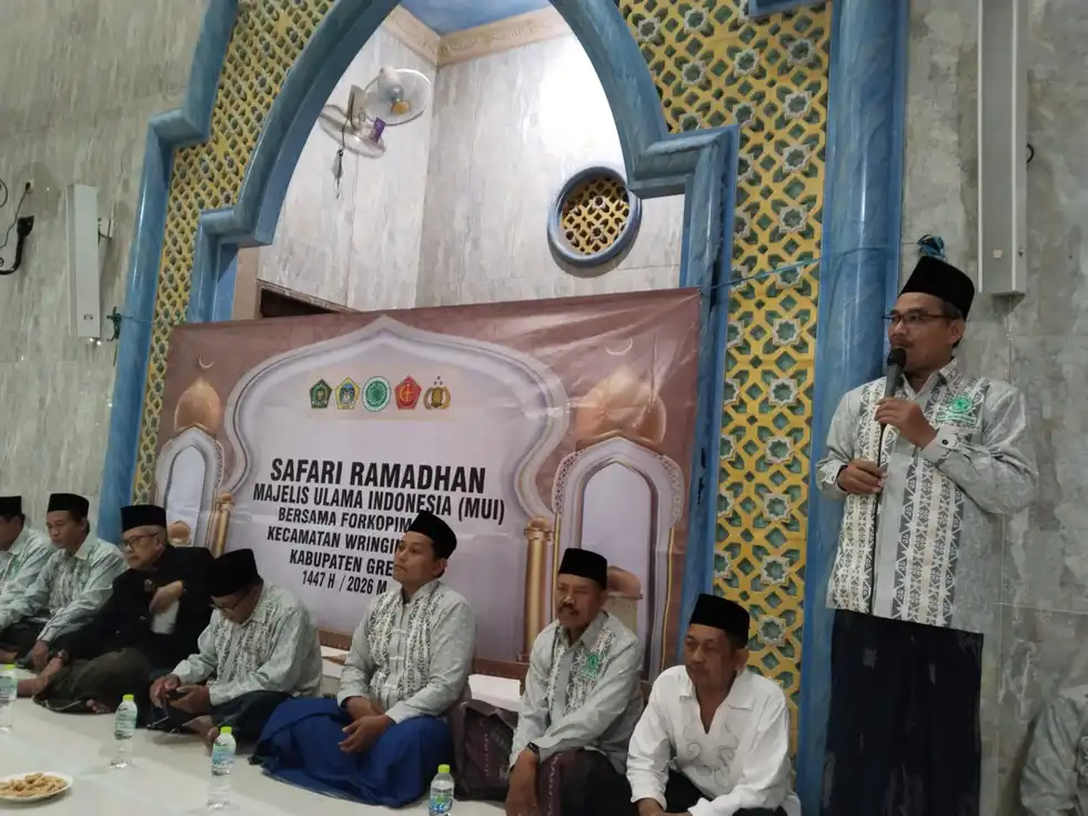 Safari Ramadan MUI, Momentum Umat Islam Wringinanom Bersatu