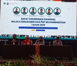 Menteri Abdul Mu’ti Buka Rakornas Dikdasmen 2026 di Makassar