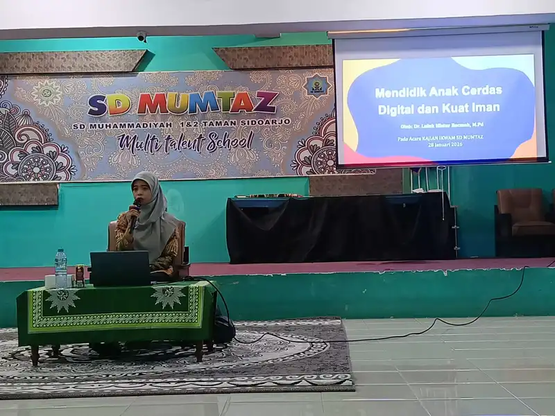 Mendidik Anak di Era Digital, Ikwam SD Mumtaz Tekankan Penguatan Iman Keluarga