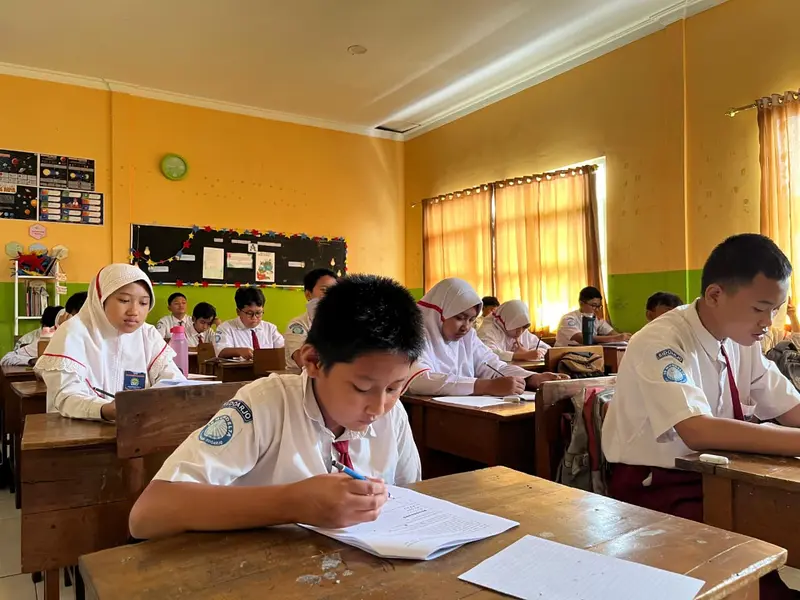 Belajar Tanpa Takut Ujian, Try Out TKA SD Muhdelta Berjalan Lancar