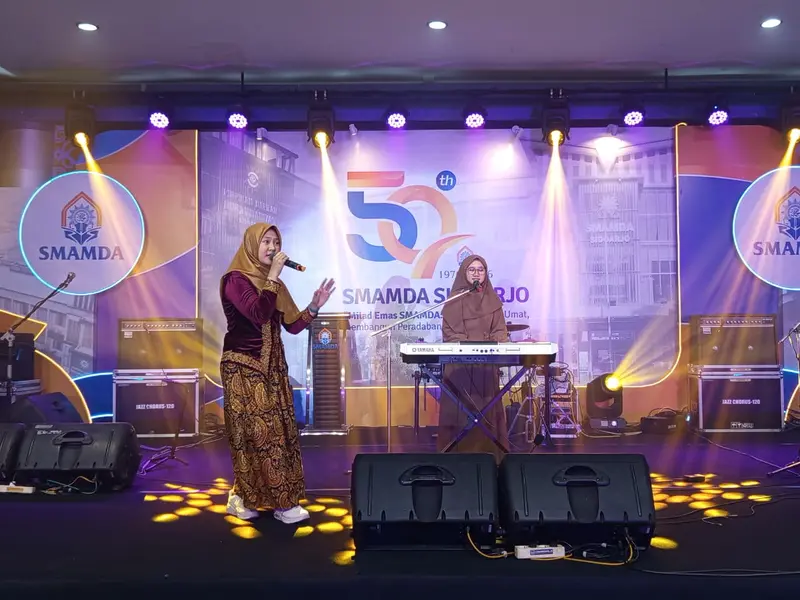 Milad Emas Smamda Sidoarjo, Ribuan Alumni Tumpah Ruah