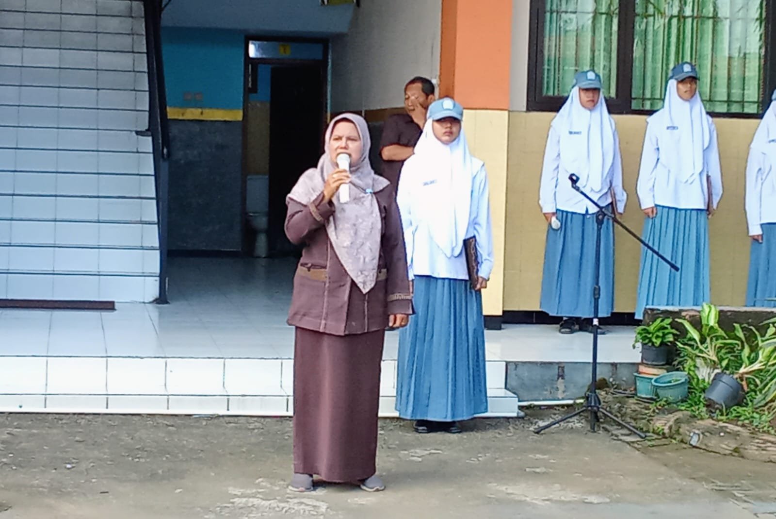 Smamuga Tulangan Gaungkan Lagu Rukun Sama Teman dan Ikrar Pelajar Indonesia