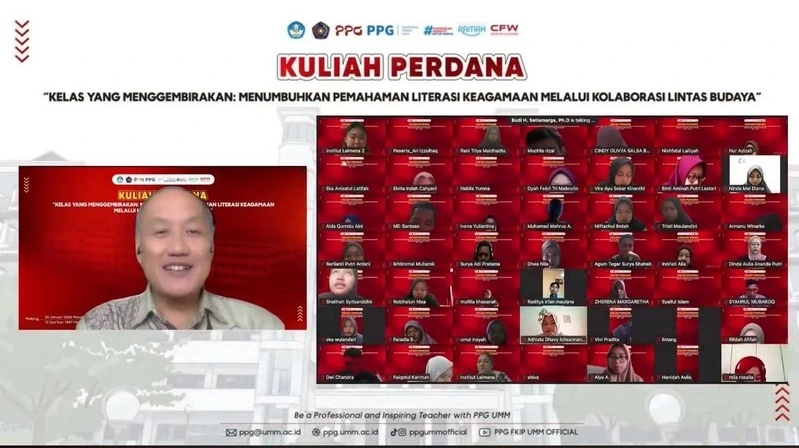 Lewat Kuliah Perdana, PPG UMM Tegaskan Komitmen Membangun Pendidikan Inklusif