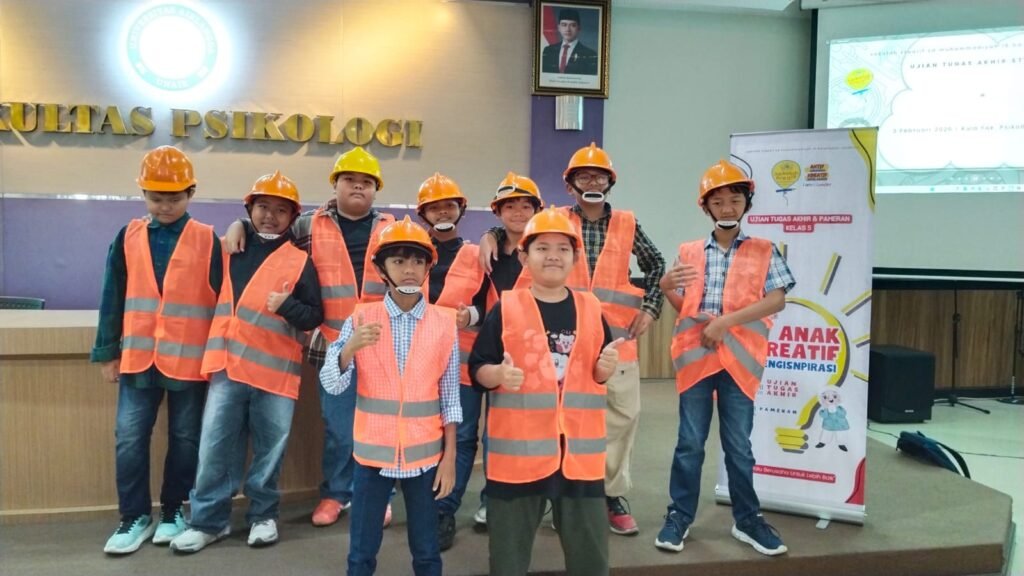 Belajar Humanis, Berkarya Nyata: Tugas Akhir Kelas 5 Sekolah Kreatif Baratajaya di Kampus Unair