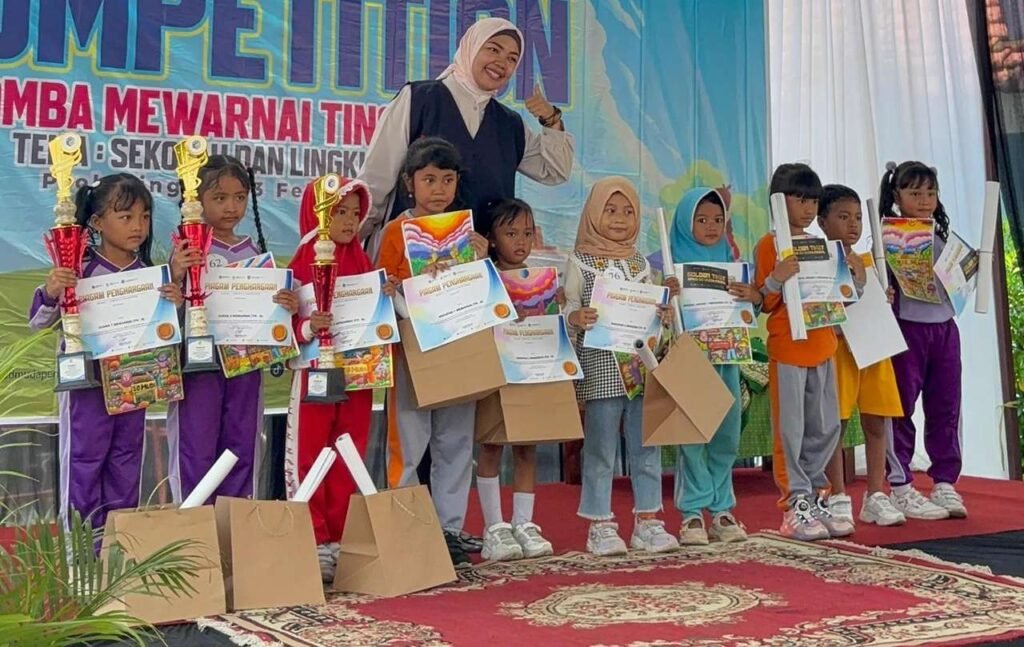MUDA Competition Warnai Semangat SPMB, 130 Anak TK Se-Kabupaten Probolinggo Adu Kreativitas di SD Muhammadiyah 2 Pendil