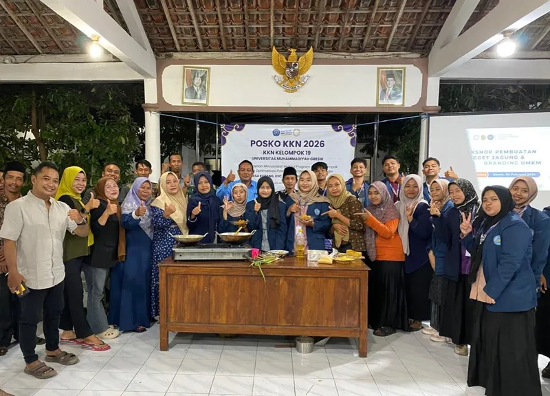 Mahasiswa UMG Dorong Inovasi Olahan Jagung dan Branding UMKM