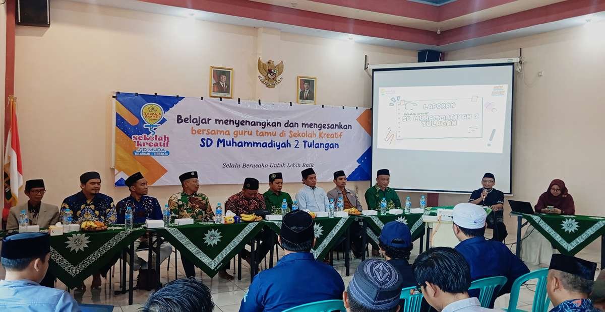 Ketua PCM Tulangan: SD Muda Tusida Punya Potensi Jadi Sekolah Kreatif Terbaik