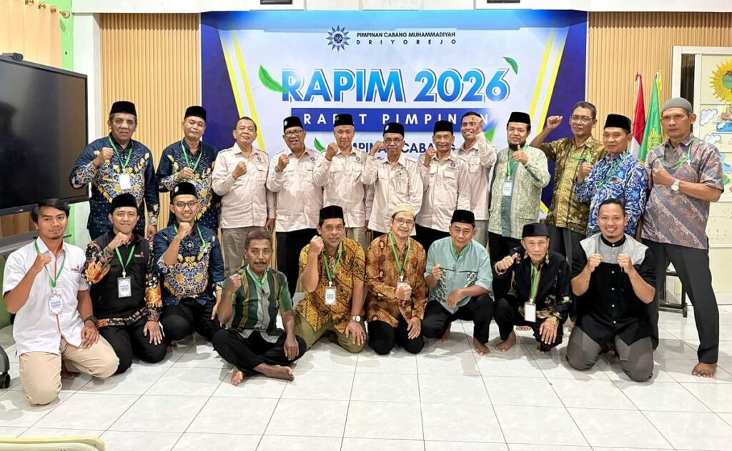 Pimpinan Cabang Muhammadiyah Driyorejo Gresik Gelar Rapat Pimpinan dalam Rangka Perkuat Konsolidasi Organisasi