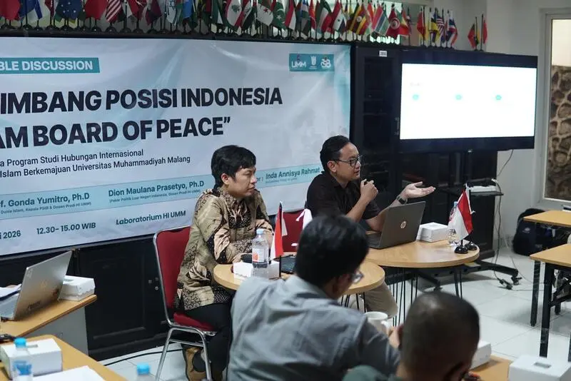 Prodi HI dan PSIB UMM Kaji Lebih Kritis Bergabungnya Indonesia di Board of Piece
