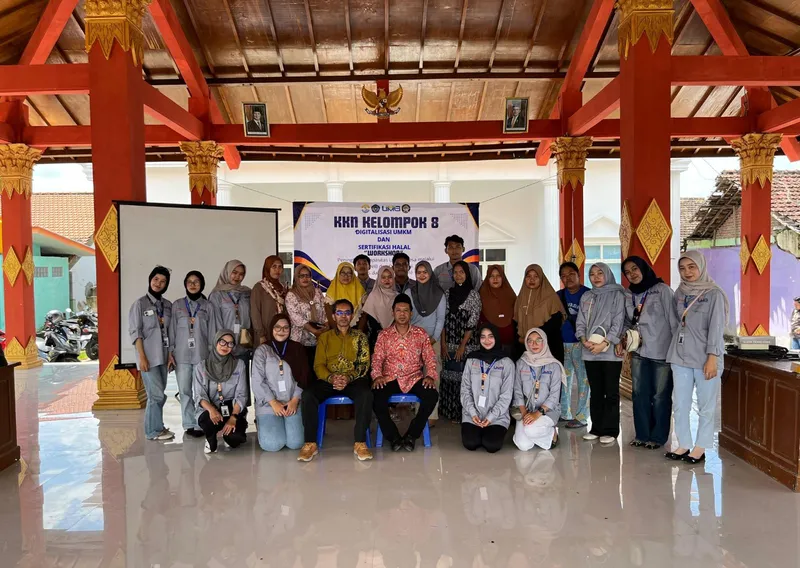 Mahasiswa PKM UMG Dorong Digitalisasi UMKM di Desa Sumberwuluh