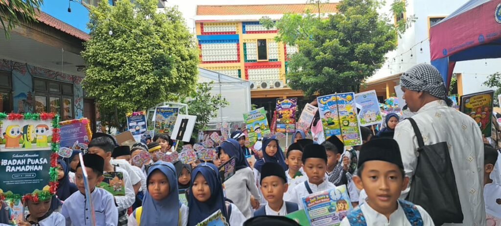 Tarhib Ramadhan SD Ikrom Warnai Kegiatan Awal Puasa
